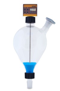 LAMBDA DOSER 3L: Doseur de poudre avec récipient de verre 3L Doseur de poudre LAMBDA DOSER 3L